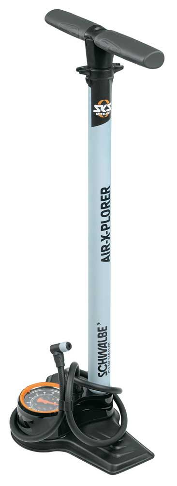 Sks vloerpomp air-x-plorer klikventiel 10bar met conv.set