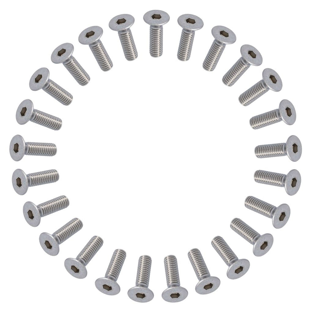 Wuerth anp bout m6x20 inbus rvs iso10642 a2-07 ds a 25