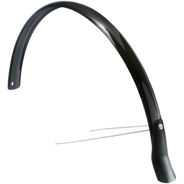 Jeu de garde-boue Eurofender Snello 28 x 46 mm - noir