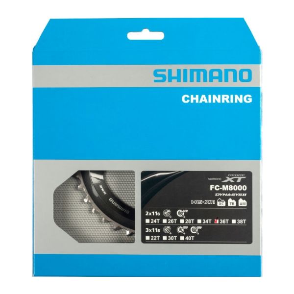 Plateau Shimano Deore XT 11V 36T Y1RL98080 M8000