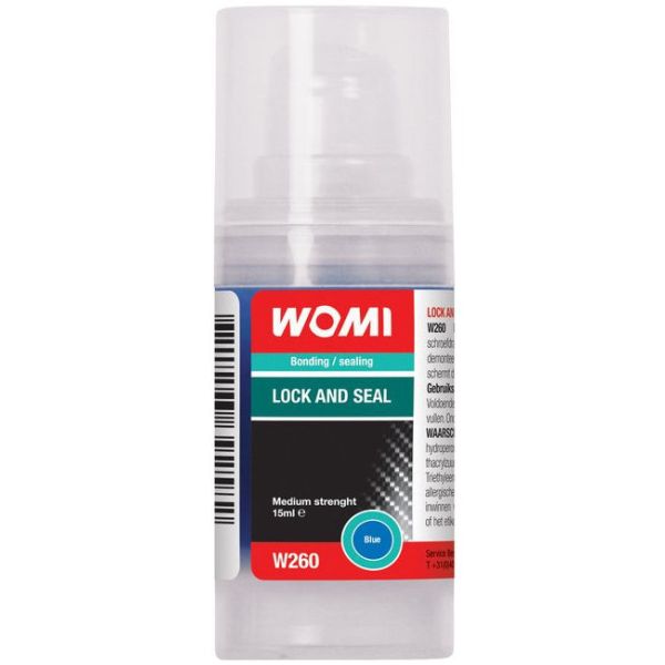 Womi w260 lock and seal blue 15ml