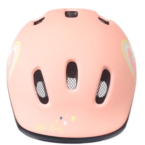 Polisport babyhelm happy rainbow xxs 44-48 cm roze