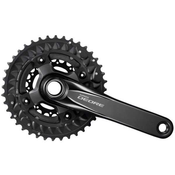 Shimano crankstel 3 x 10 speed deore fc-m6000 175mm 40 x 30 x 22t - zwart