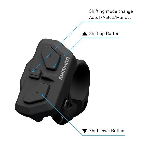 Shimano schakeleenheid (rechts) steps di2 sw-en600-r - 22,2 mm klemming