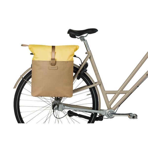 Basil b.v. tas basil vive shopper zand geel | mik hooks | 20l