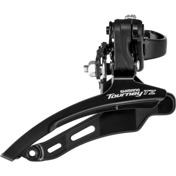 Dérailleur avant 6 7 vitesses Shimano Tourney TZ FD-TZ510 - down swing - collier bas ø31,8 mm - 48T