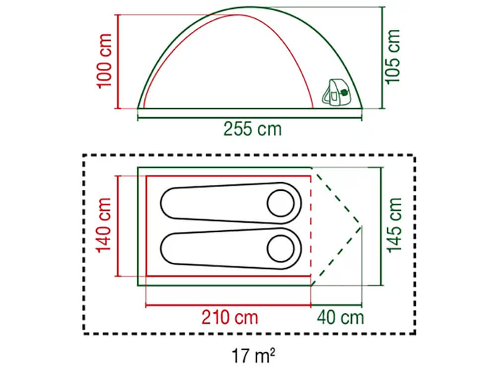 Coleman Darwin 2 tent
