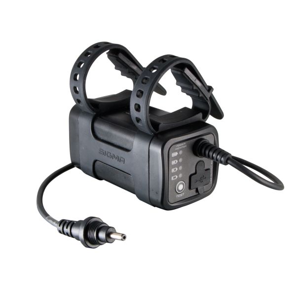 Sigma buster 2000 lumen stuurlamp accu li-on oplader afstandbediening