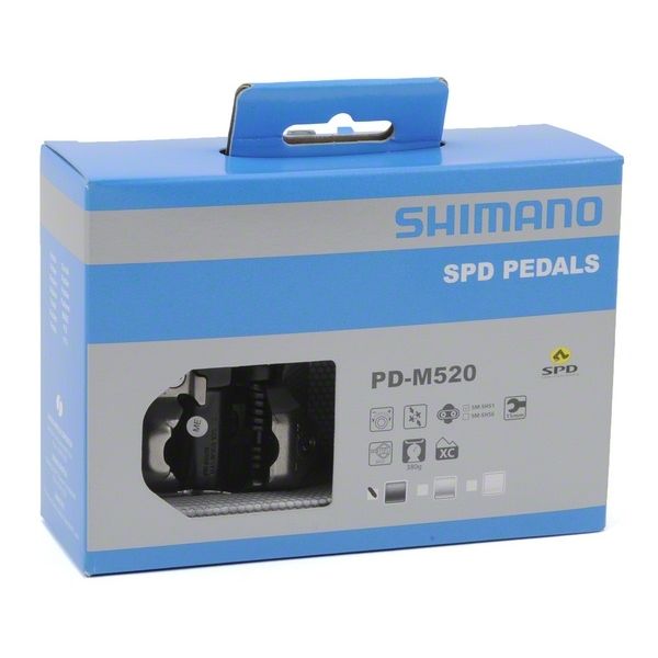 Shimano Deore PD-M520 SPD MTB zwart