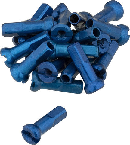 Sapim polyax aluminium nipples - 20-pack