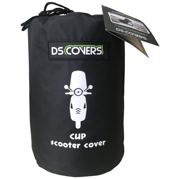 Ds covers scooter cover cup with windshield - large