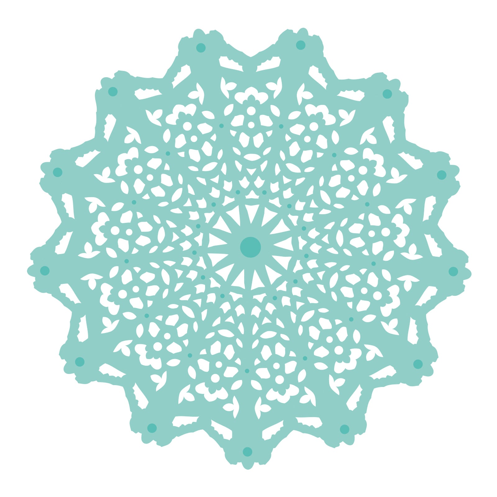 Kaisercraft • decorative die lace parasol