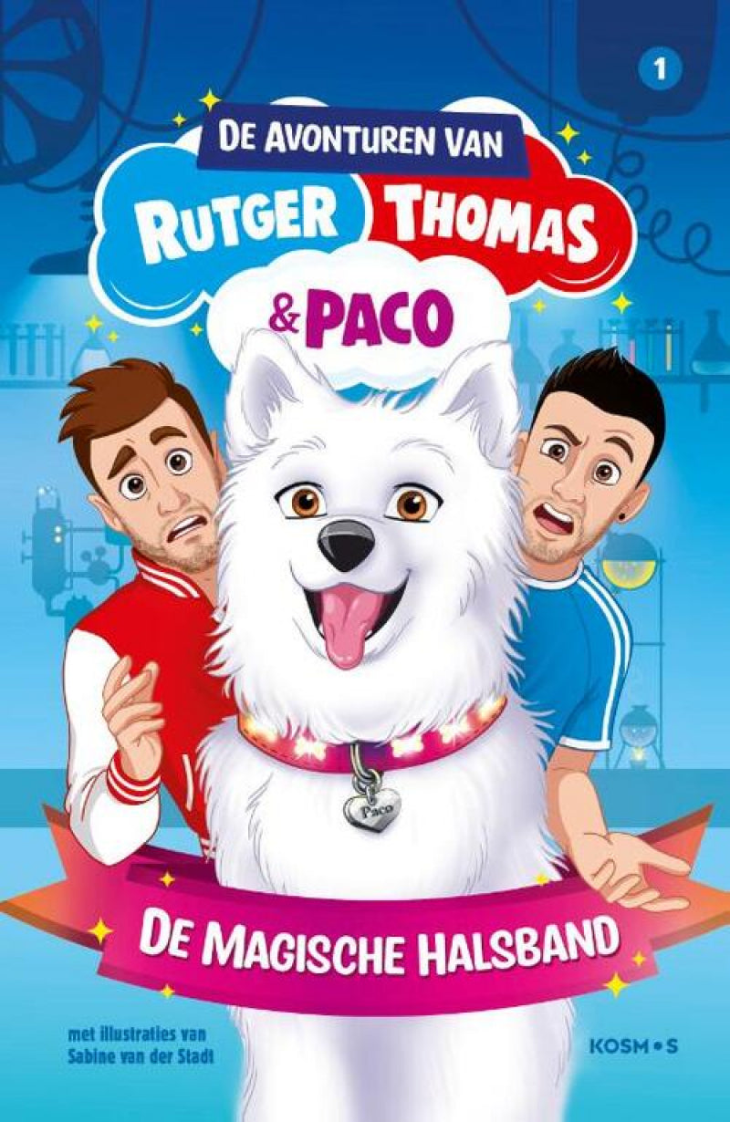 Boek Rutger Thomas en Paco de magische halsband
