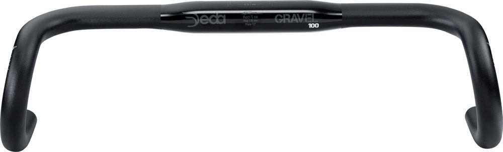 Deda stuurbocht grind 100 rhm di2 46cm alu bob