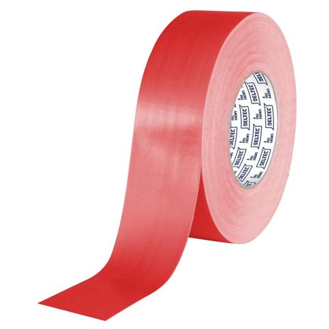 Deltec Gaffertape Rood 50 mm x 50 m