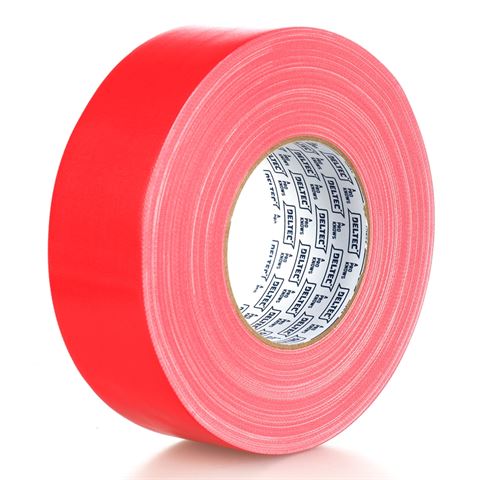 Deltec Gaffertape Rood 50 mm x 50 m