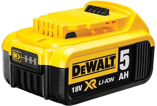 Dewalt xr serie - startpakket met oplader en accu's - 18v - 5.0ah - dcb1104p3-qw