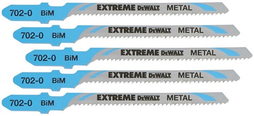 Dewalt accessoires decoupeerzaagblad bim voor metaal en non-ferro 1,5mm-4mm, bochten zagen, 76x50x1,5mmmm, (t118eof) - dt2054-qz