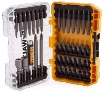Dewalt accessoires dt70709-qz | 33-delig bitset in tough case cassette - dt70709-qz