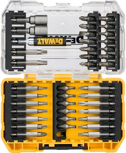 Dewalt accessoires dt70717-qz | 40-delige schroefbitset in tough case - dt70717-qz