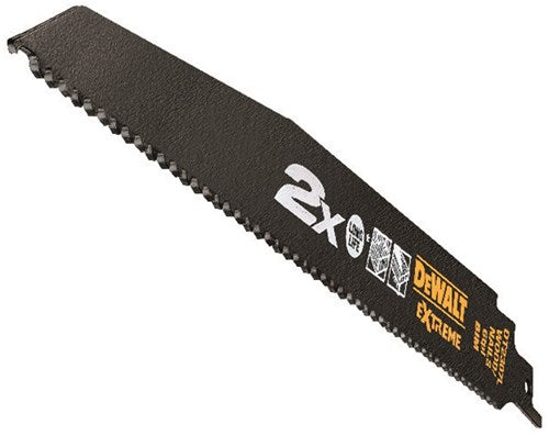 Dewalt accessoires dewalt dt2307l-qz serie - reciprozaagblad - 228mm - voor hout en pvc - 5 stuks