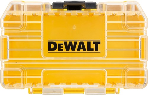 Dewalt accessoires tough case maat klein leeg x1 + tictac leeg x1 + 25 mm 7 stuks houder x2 + 57 mm 7 stuks houder x2 - dt70801-qz