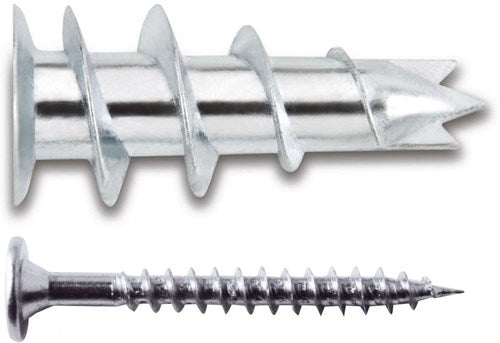 Dewalt accessoires zip-it metaal zelfborende anker met schroeven (100 stuks) - dfm4110000
