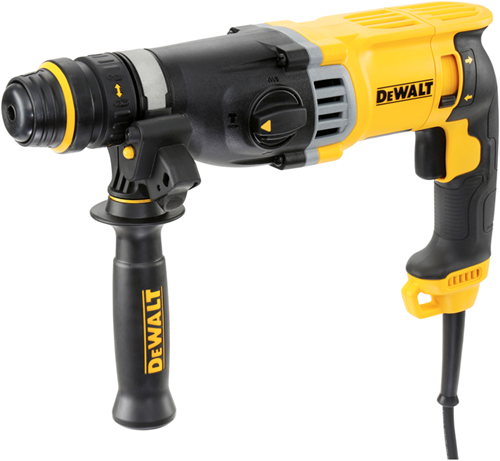 Dewalt d25144k 28mm sds+ combihamer met snelwisselboorkop | 900w 3.0j - d25144k-qs