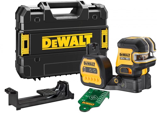 Dewalt dce825ng18 | accu 5 punt- en kruislijnlader | groen | 12 18v | excl. accu en lader - dce825ng18-xj