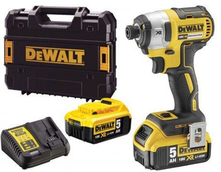 Dewalt dcf887p2-qw accu-slagschroevendraaier 2x 5.0ah accu