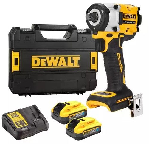 Dewalt dcf921h2t-qw - 18v xr brushless accu slagsmoersleutel | met frictiering | 1 2 | 2x 5.0ah powerstack | in tstak dcf921h2t-qw