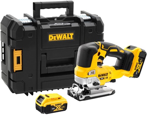 Dewalt dcs334p2 | accu decoupeerzaag | xr | 18v | 5.0ah | li-ion - dcs334p2-qw