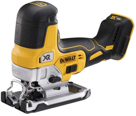 Dewalt dcs335n 18v xr li-ion decoupeerzaag | zonder accu's en lader - dcs335n-xj