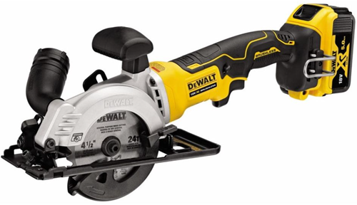 Dewalt dcs571p2 | accu cirkelzaag | 18v xr | 115 mm | brushless | 2x 5,0 ah | in tstak koffer - dcs571p2-qw