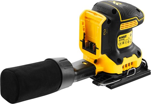 Dewalt dcw200n | 18v | accu vlakschuurmachine | body | zonder accu's laders dcw200n-xj