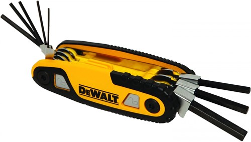 Dewalt dwht0-70263 vergrendelbare stiftsleutelset zeskant | 8-delig - dwht0-70263