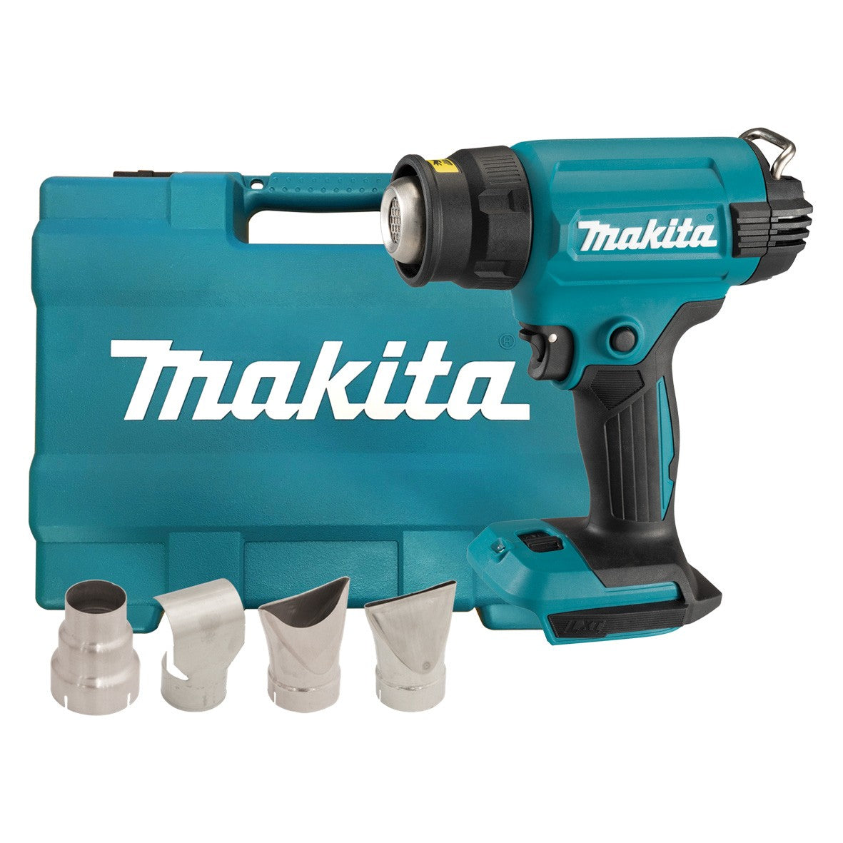 Makita dhg180zk - 18v lxt draadloze accu heteluchtpistool | zonder accu's en lader in koffer - dhg180zk