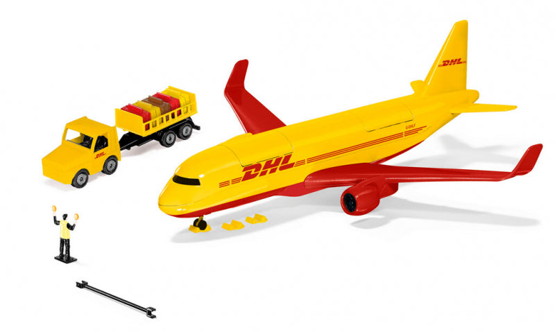Siku dhl cargo vliegtuig met accessoires