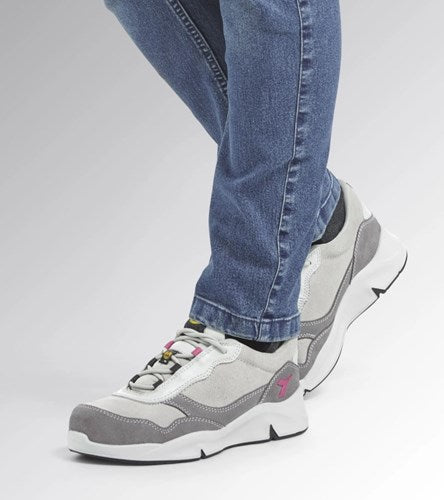 Diadora werkschoen athena laag 179902 s3l d0459 | gray violet raspberry (d0459) | maat 36 - 8053607443420