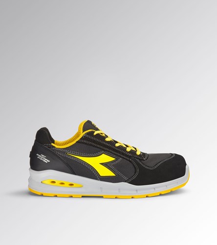 Diadora werkschoen run net ab low s1ps 181146 | zwart antraciet c4663 | maat 46 - 8053607621415