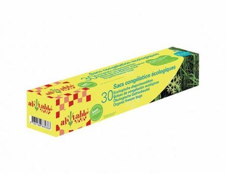 Ah! tafel! diepvrieszakken bioplastic - m - 25x30cm - 30st