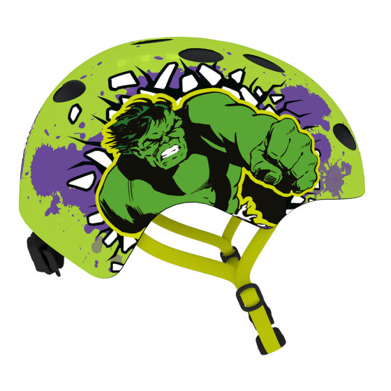 Disney fietshelm hulk jongens groen maat 54 58 cm