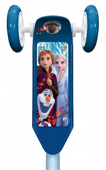 Frozen 3-wiel Kinderstep Vrijloop Meisjes Blauw Lichtblauw