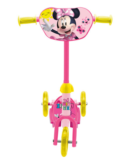 Minnie Mouse 3-wiel kinderstep meisjes roze geel