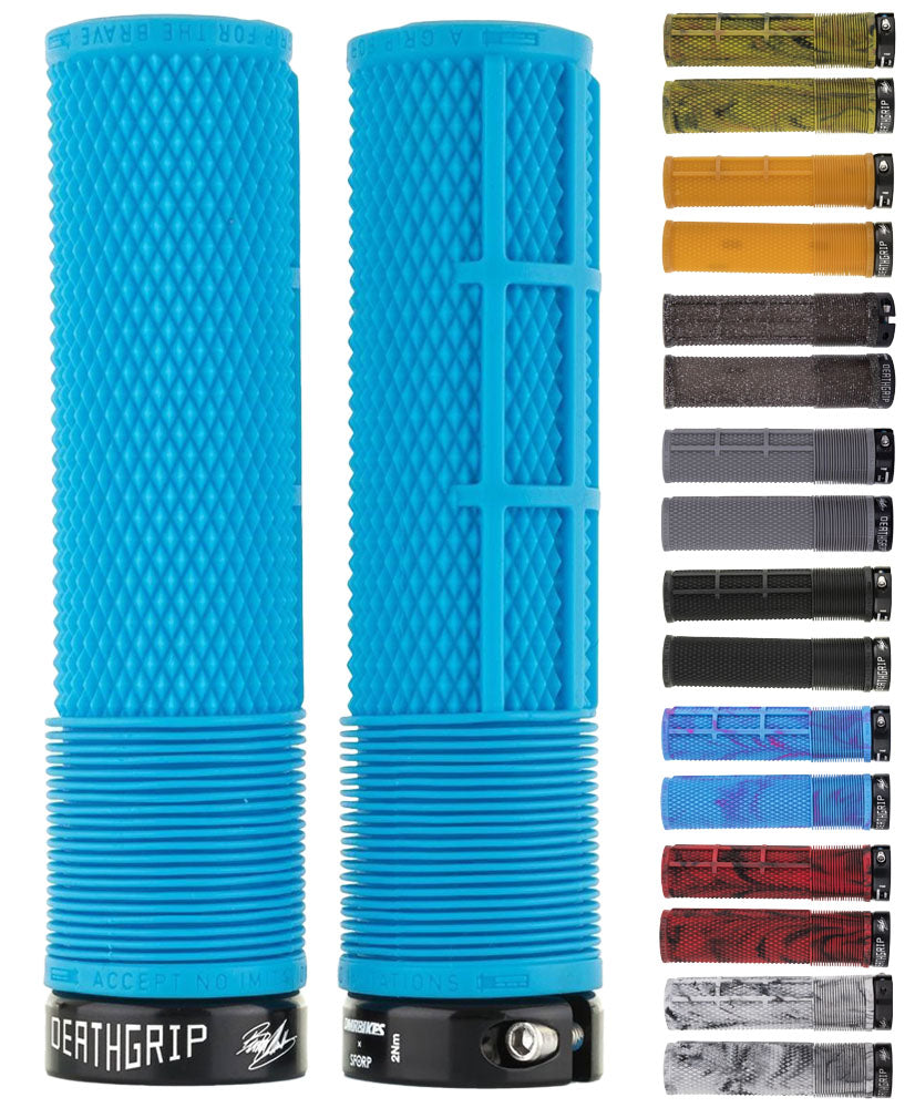 Dmr brendog fl death grip lock-on grips -thin 133 x 29.8 mm