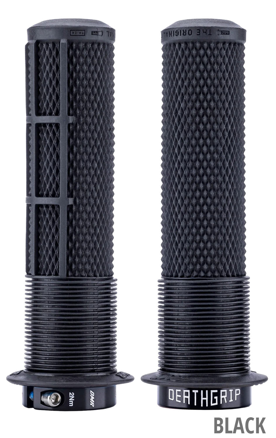 Dmr brendog death grip 2 lock-on grips -thin 133 x 29.8 mm | black