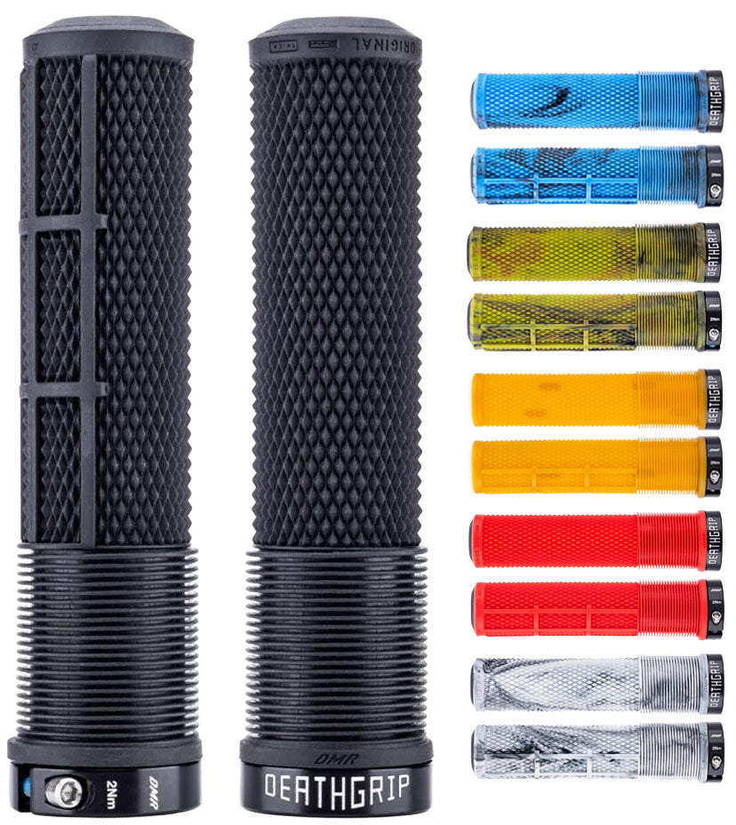 Dmr brendog fl death grip 2 lock-on grips - thin 133x29.8mm