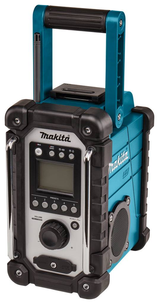 Makita dmr116 bouwradio | fm am | zonder accu's | werkt op lxt- en g-accu's - dmr116
