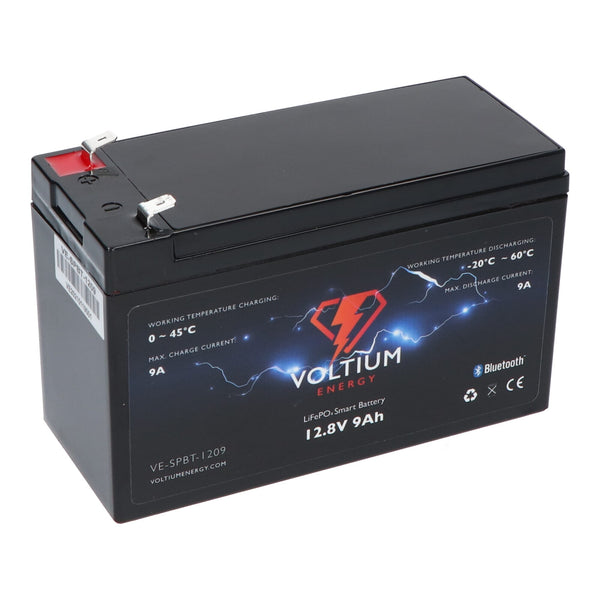 Voltium Energy LiFePO4 Accu 12,8V 9Ah Bluetooth