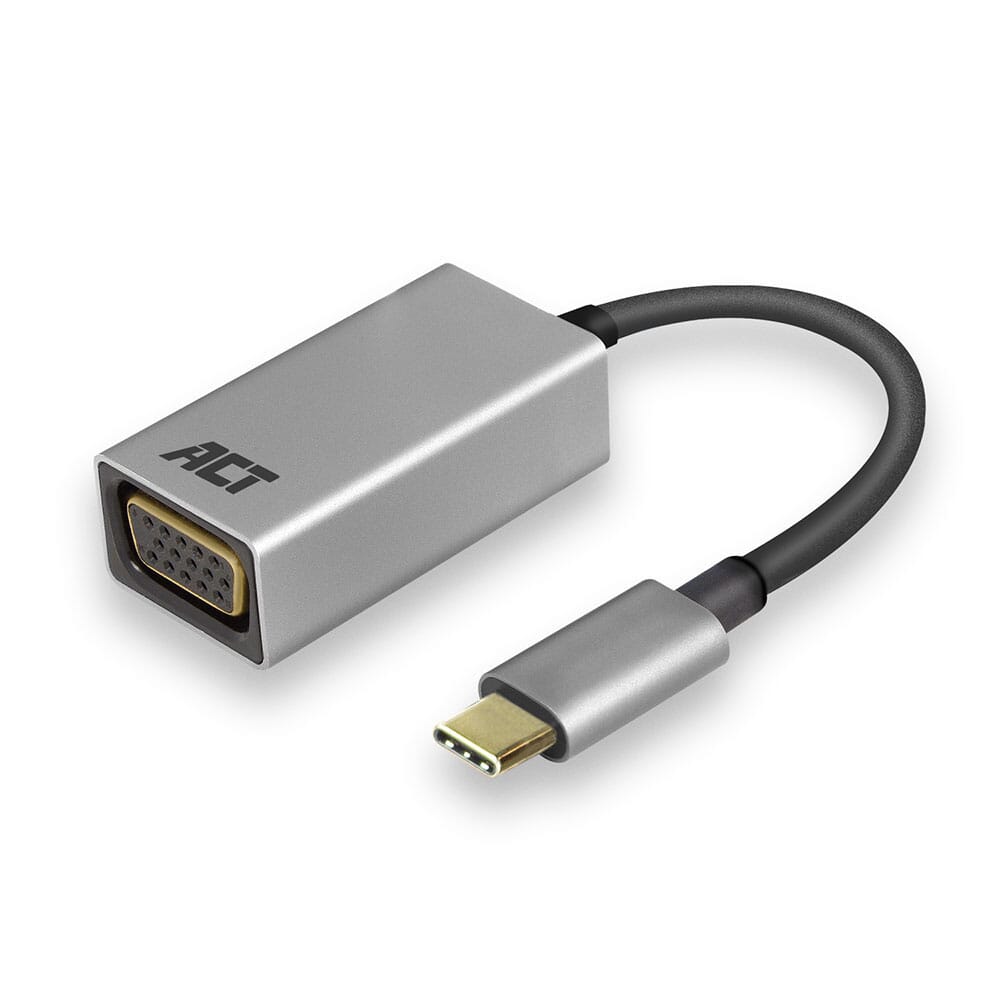 ACT USB-C naar VGA vrouwelijke adapter
